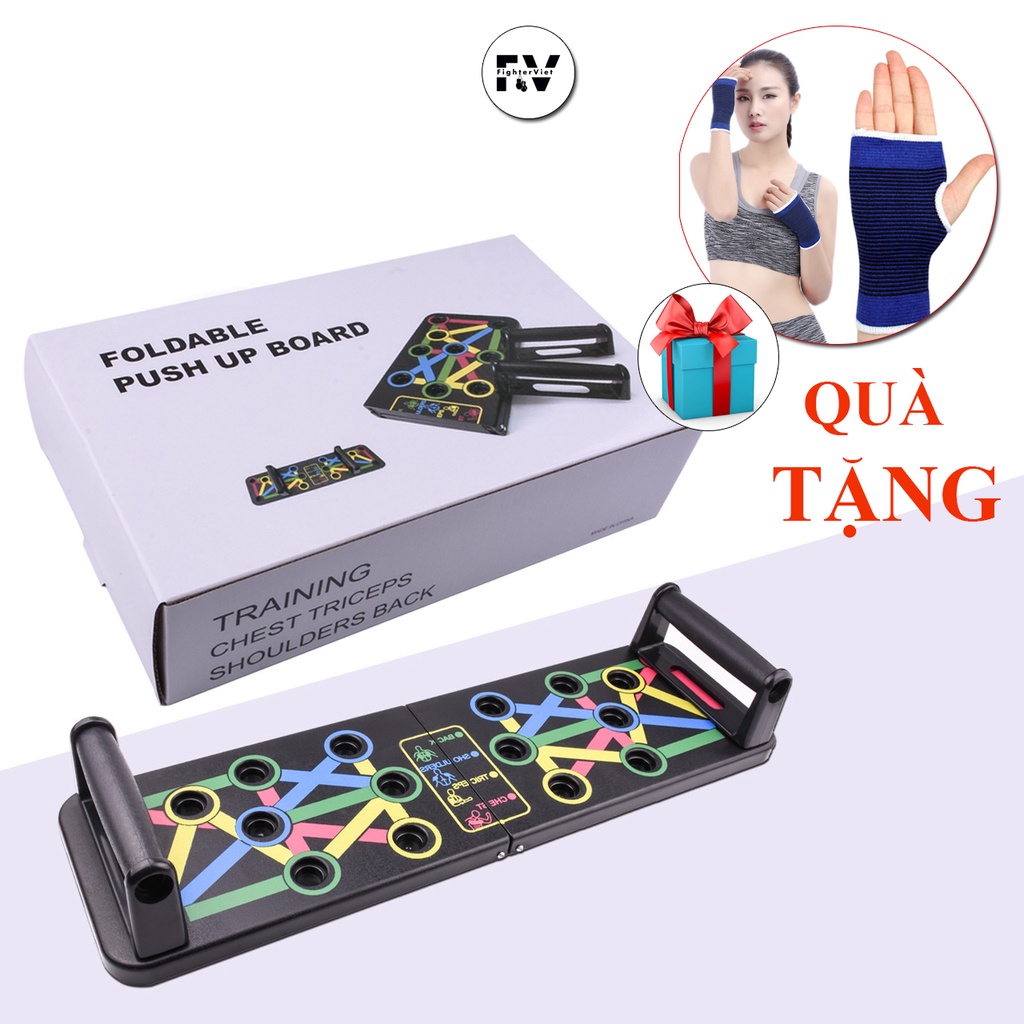 Bộ Dụng Cụ Hỗ Trợ Tập Hít Đất Chống Đẩy Đa Chức Năng Tập Thể Thao Tại Nhà