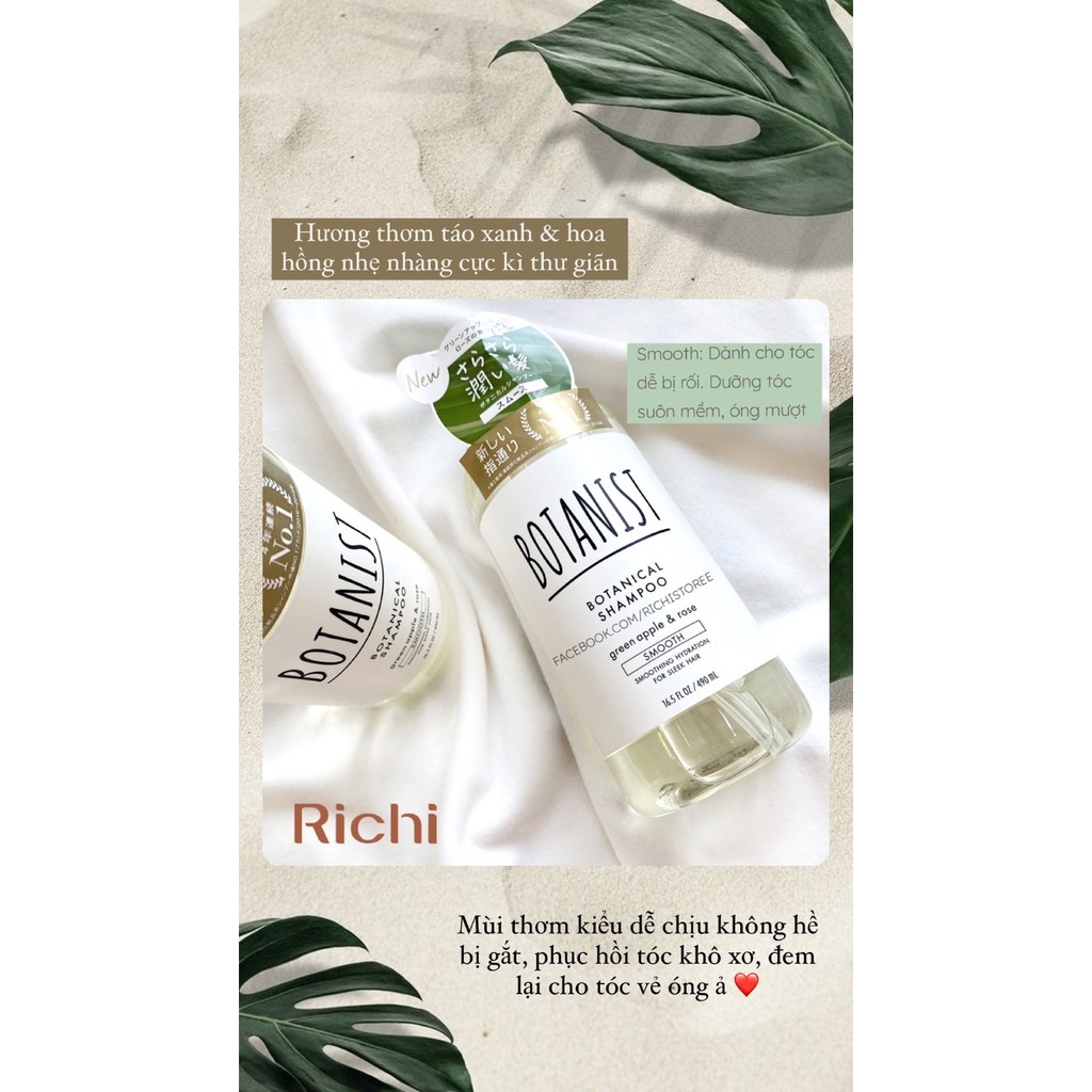 Dầu gội Botanist Smooth chiết xuất thực vật