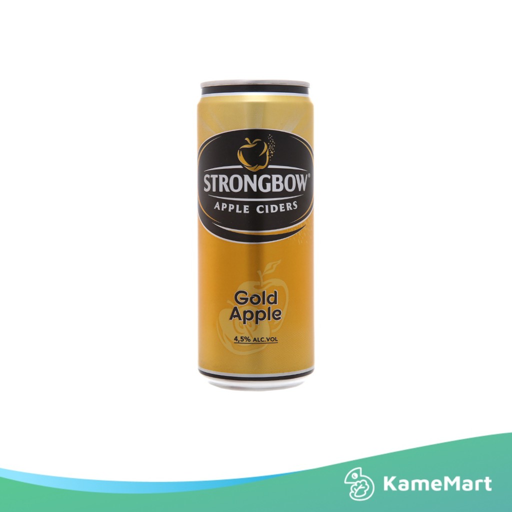 Strongbow Gold Apple Lon 330ml