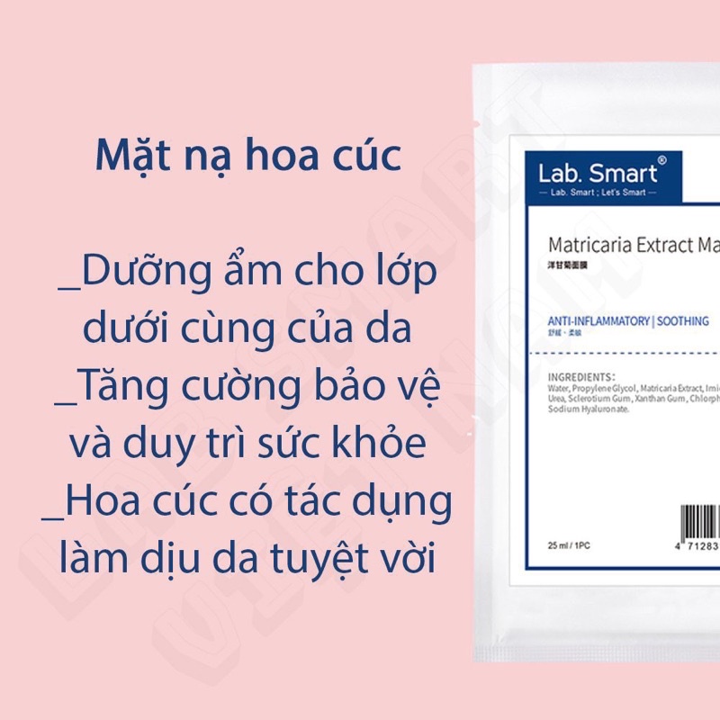 Mặt nạ dưỡng da MATRICARIA EXTRACT Labsmart dưỡng ẩm, phục hồi 25ml