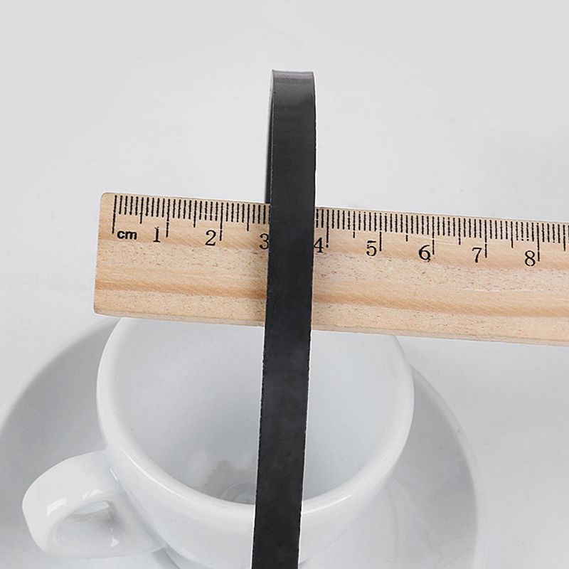 3 lược cài bằng acrylic hai hàng răng rộng 7mm màu đen dành cho nữ