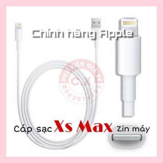 CÁP LIGHTNING IPHONE XS MAX ZIN THEO MÁY CHÍNH HÃNG APPLE
