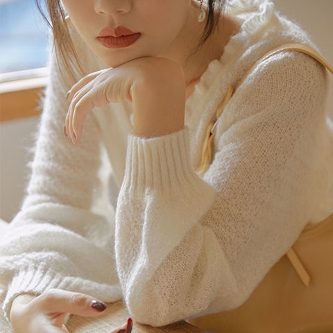 Áo khoác len cardigan mỏng thiết kế thanh lịch mềm mại thời trang cho nữ