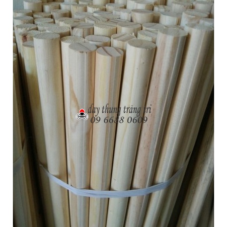 Thanh gỗ tròn, thanh gỗ thông tròn, đường kính 8mm, dài 10cm đến 150cm, làm mô hình, decor, handmade, DIY, phi8