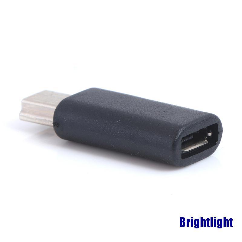 Đầu Chuyển Đổi Micro Usb Female Sang Mini Usb Male Màu Đen