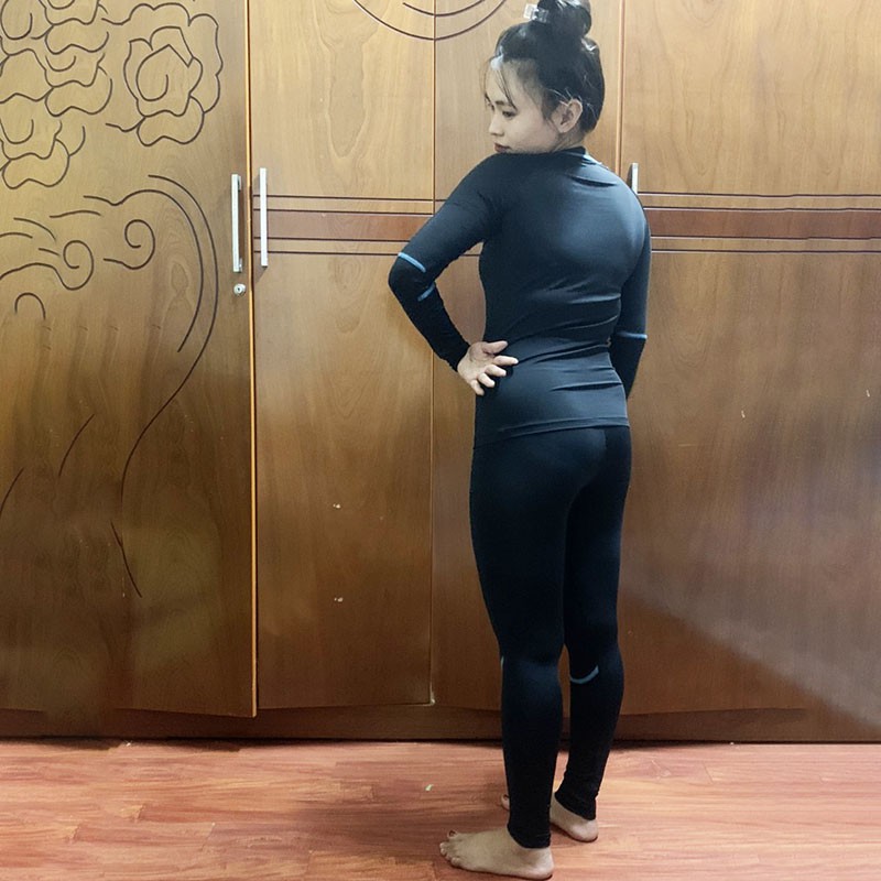 Đồ bơi nữ kín đáo quần dài tay dài đanh cho học sinh thun lạnh co dãn 4 chiều tôn dáng quyến rủ gợi cảm 1 đổi 1 | DBN005 | BigBuy360 - bigbuy360.vn