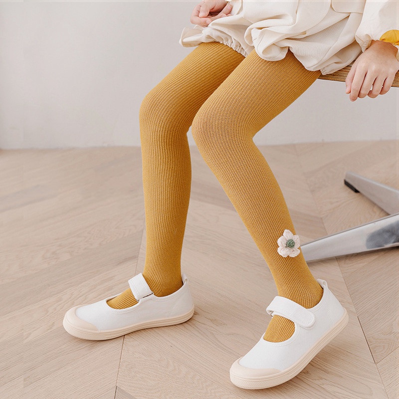 Quần Tất Legging Hoa Nhỏ Cho Bé Gái 1-8 Tuổi