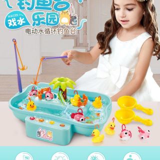 Bộ câu cá vịt có nhạc và tạo sóng ( có sẵn hcm giao liền)