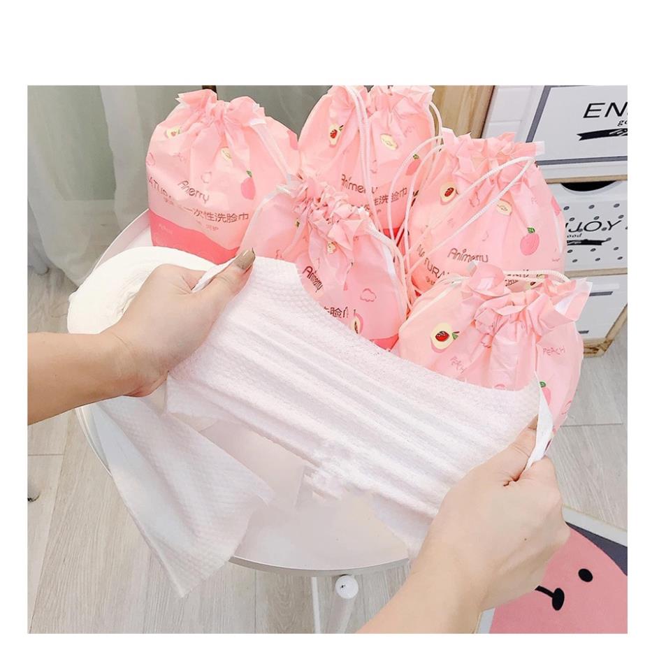 Sỉ- Khăn lau mặt khô đa năng dùng 1 lần Animerry, khăn cuộn 40 miếng tẩy trang Animerry - Phương Mai Store | BigBuy360 - bigbuy360.vn