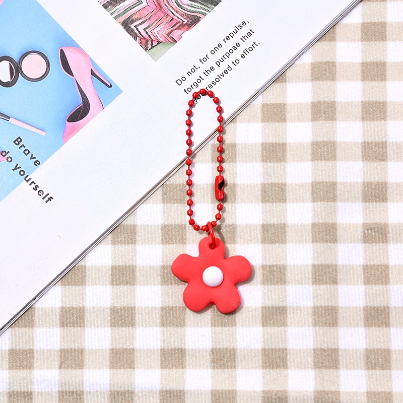 Móc Khóa Hình Chuông Hoa Nhỏ Nhiều Màu Sắc Dễ Thương
