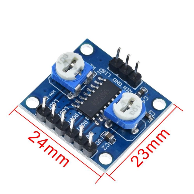 Bảng Mạch Khuếch Đại Âm Thanh Chất Lượng Cao Pam8406 5wx2 M70