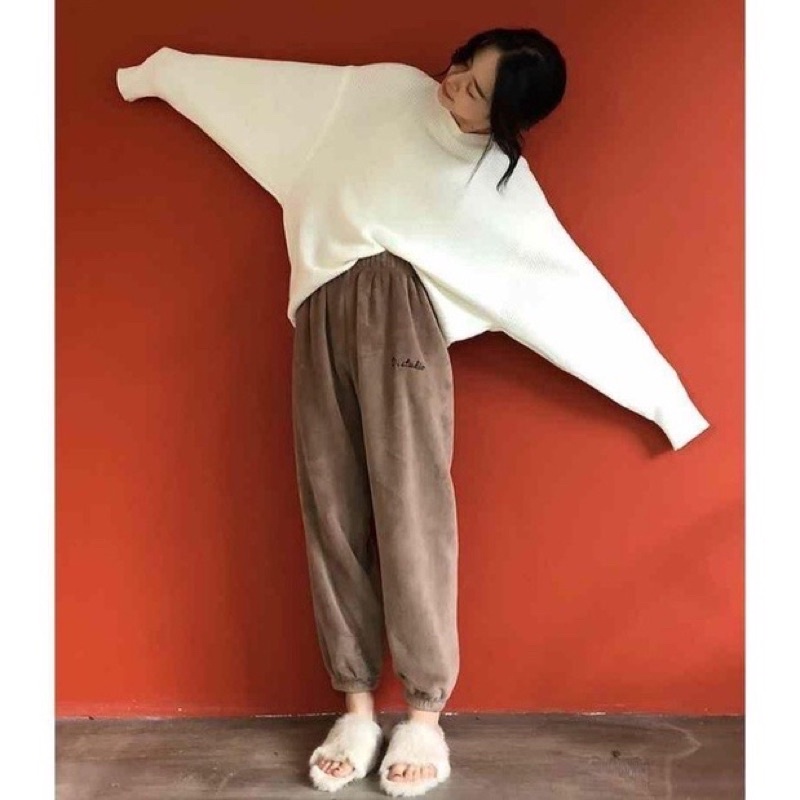 Quần bông lông cừu mềm mịn siêu ấm🥰🥰