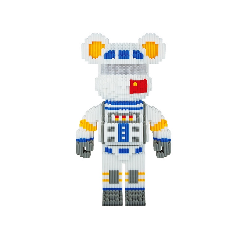 Đồ chơi lắp ráp mô hình gấu baerbrick cỡ lớn 36cm 3d đồ chơi xếp hình cho bé E1085
