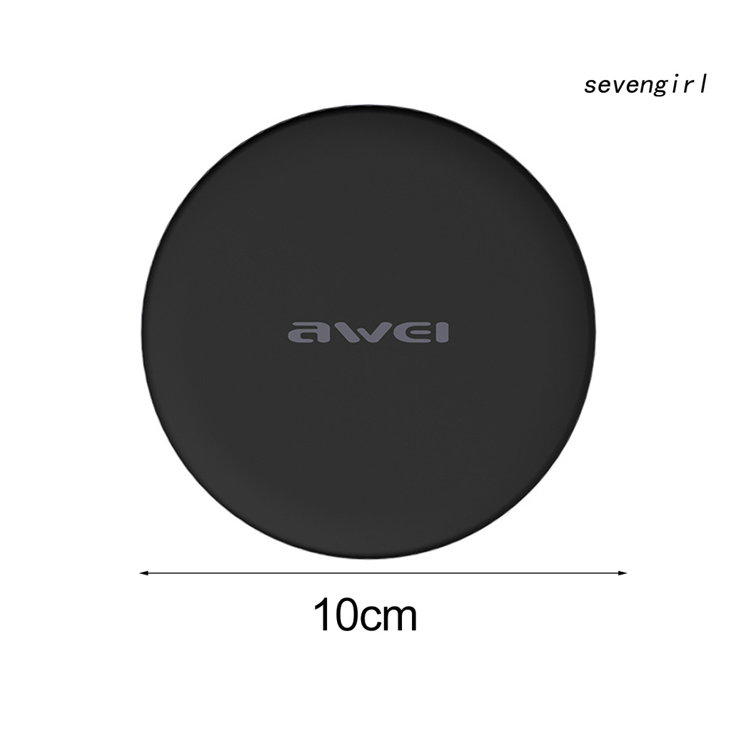 Bộ Sạc Nhanh Không Dây Sev-Awei W6 10w Cho Điện Thoại Android