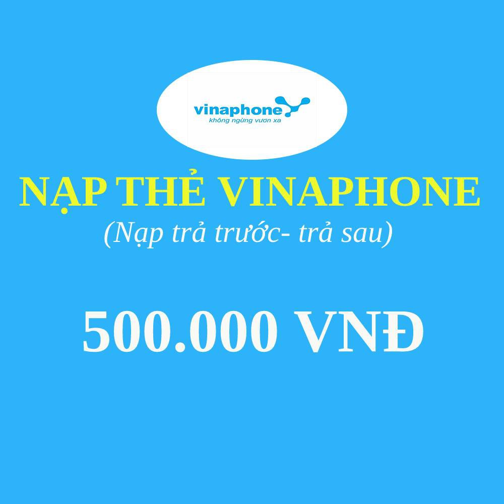 Thẻ nạp Vinaphone 500.000