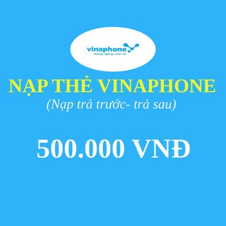 Thẻ nạp Vinaphone 500.000
