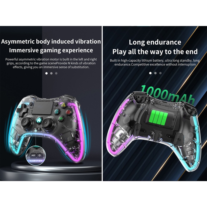 Tay Cầm Chơi Game Không Dây 3D Hỗ Trợ PC TV