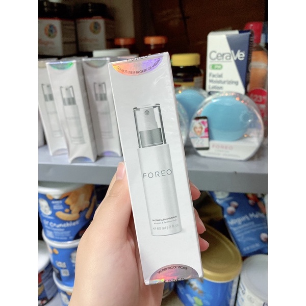 Xịt vệ sinh máy Foreo Silicon Cleansinh Spray 60ml