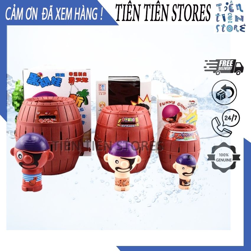 Đồ Chơi Đâm Hải Tặc, Thùng Cướp Biển Thú Vị, Đồ Chơi Cho Bé TIÊN TIÊN STORE 3