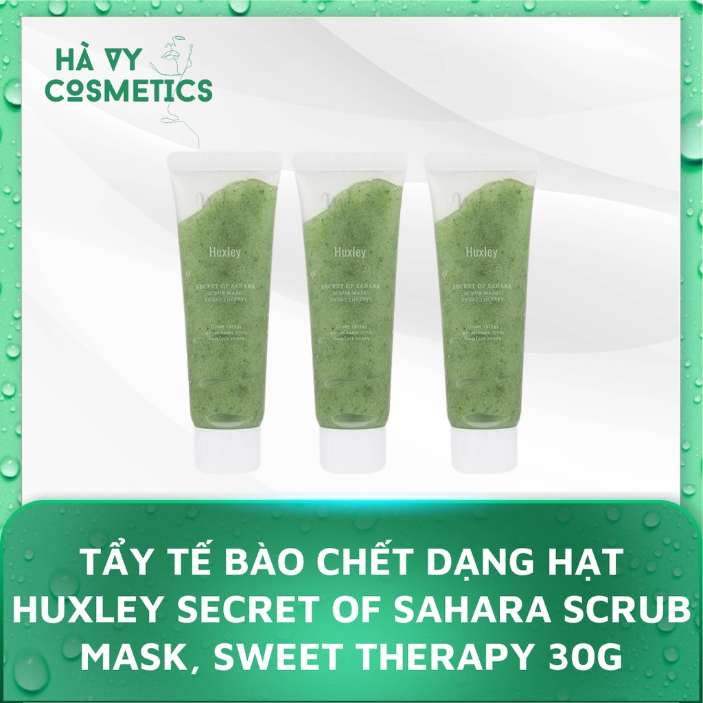 Tẩy Tế Bào Chết Dạng Hạt Huxley Secret of Sahara Scrub Mask, Sweet Therapy 30g