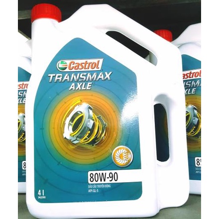 Nhớt Cầu cho xe Castrol AXLE Gl-5 80W90 / 85W140 dung tích 4L