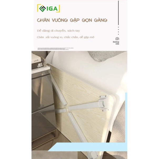 Bàn Học Gấp Gọn IGA Đa Năng Phù Hợp Với Mọi Người Phong Cách Hiện Đại - GP154