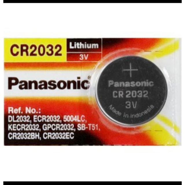 Pin cúc áo CR2032 Panasonic 3V Lithium