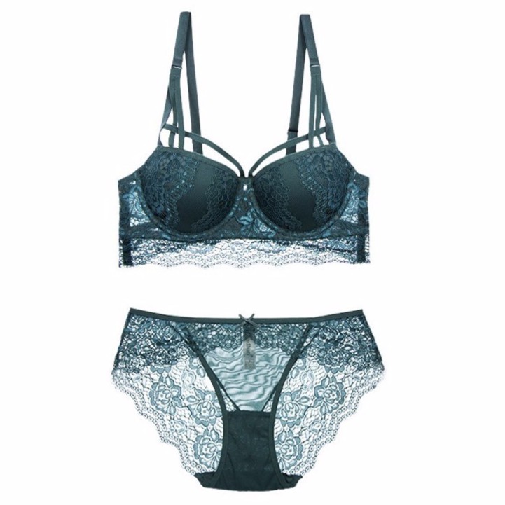 Bộ Đồ Lót Varsbaby V426 Phối Ren Nâng Ngực Phong Cách Gợi Cảm Cho Nữ