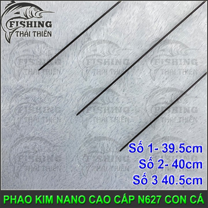 Phao Kim Nano N627 Con Cá Câu Đơn, Đài Số 1, 2, 3 Chất Liệu Mút Xốp Phủ Nano Có Đài Phản Quang Dùng Câu Đơn Câu Đài