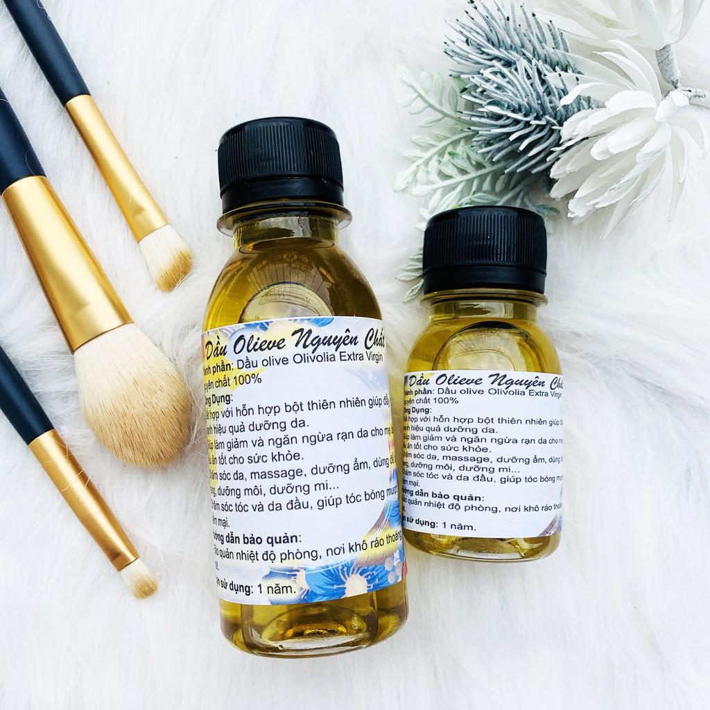 Dầu Oliu Dưỡng Da Nguyên Chất - Dầu Olive Handmade Nấu Ăn Dưỡng Tóc