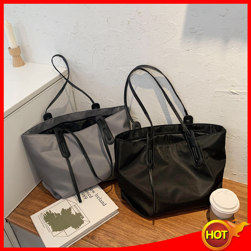 túi xách nữ đẹp Túi xách tote đeo vai nylon canvas cỡ lớn thời trang cho nữ