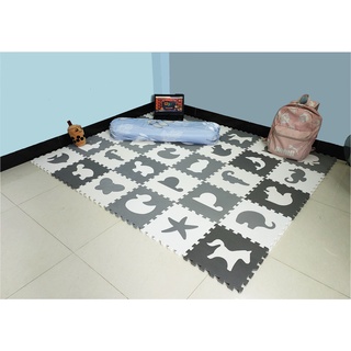 Combo 16 tấm Thảm Xốp Ghép Hình Động Vật không mùi Cho Bé kích thước (30x30x1.2cm)