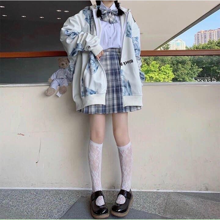 Áo Hoodie Nữ DEMON Gấu Bông Bigsize -  Khoác Nữ Ulzzang form rộng -  trơn Uni Mùa Đông