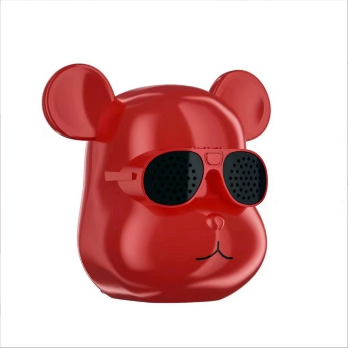 Loa bluetooth hình đầu gấu Bearbrick, loa mini nghe nhạc cực đỉnh màu sắc sang chảnh mẫu mới 2022 - LMN003