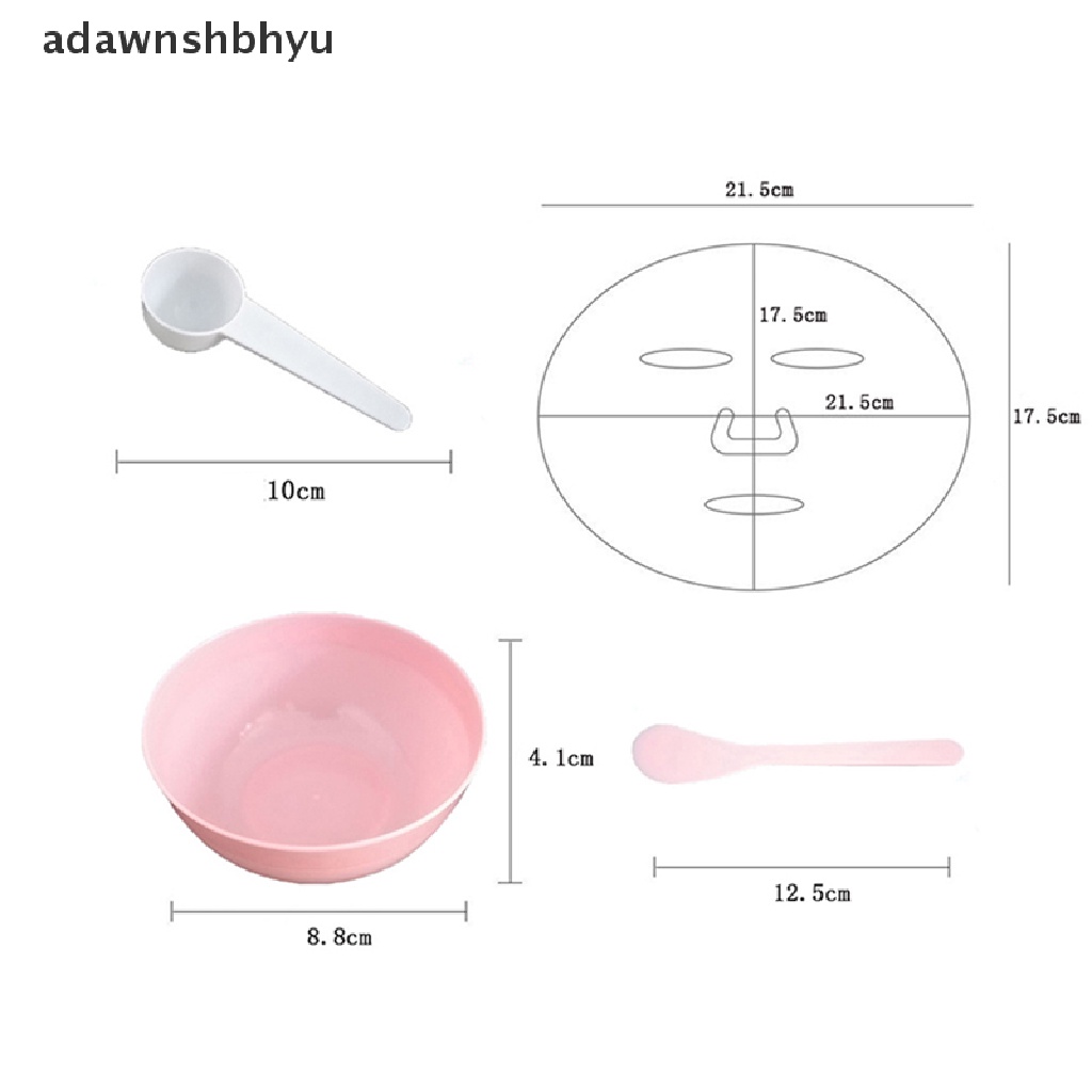 Bộ 4 Dụng Cụ Tự Làm Mặt Nạ Trái Cây Tái Sử Dụng Được
