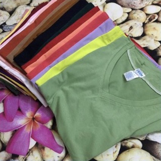 ÁO THUN TRƠN CỔ TRÒN + TIM