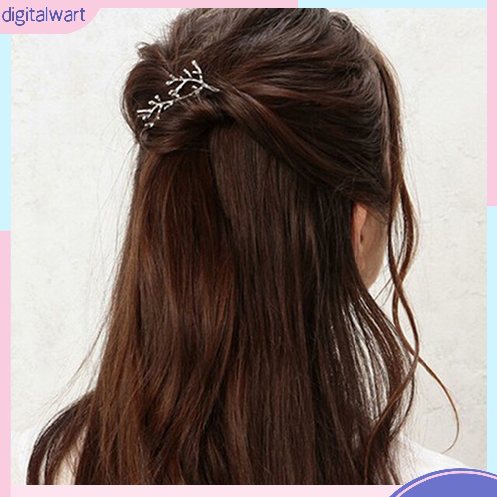 1 Kẹp Tóc Hình Sừng Hươu Phong Cách Vintage Dành Cho Nữ