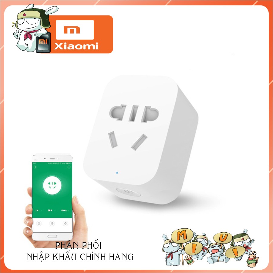 Ổ cắm thông Minh xiaomi Gen 2 kết nối wifi- Mi Smart Socket