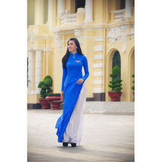 Áo dài đoàn lụa thái tuấn Minh Anh fashion