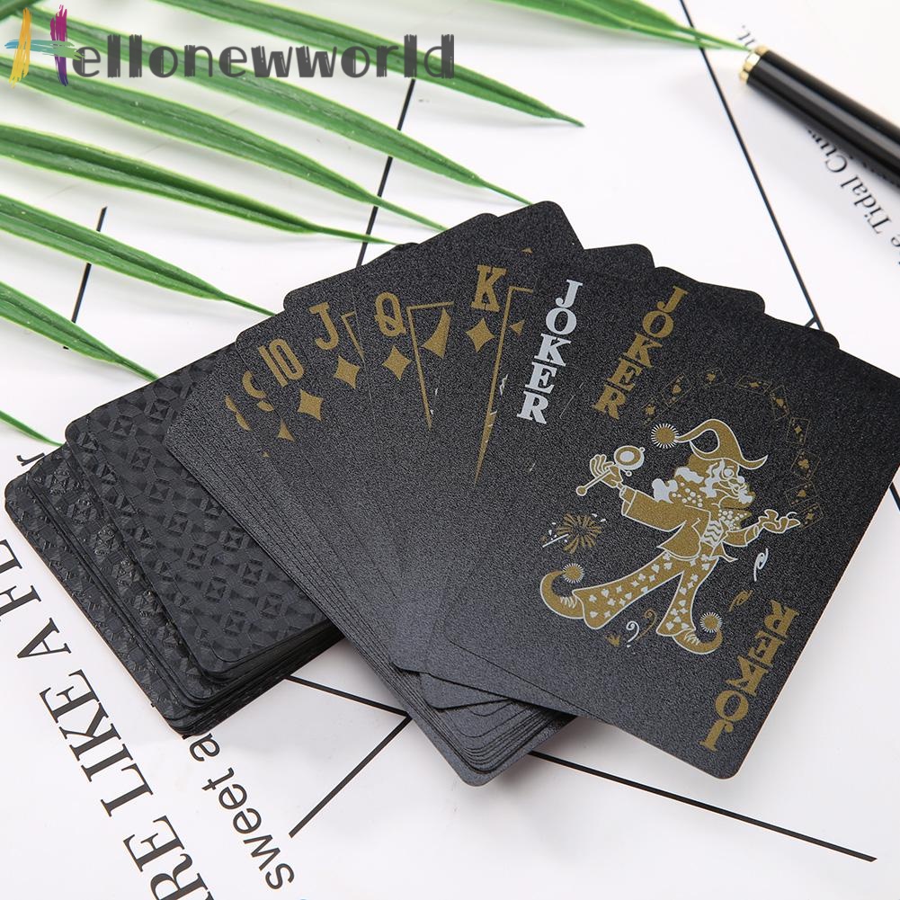 Bộ bài tây bằng nhựa PVC chống nước sáng tạo
