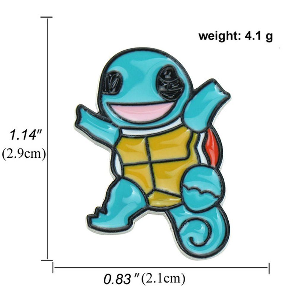 PRESTON Huy Hiệu Cài Áo Hình Quả Bóng Pokemon Hoạt Hình