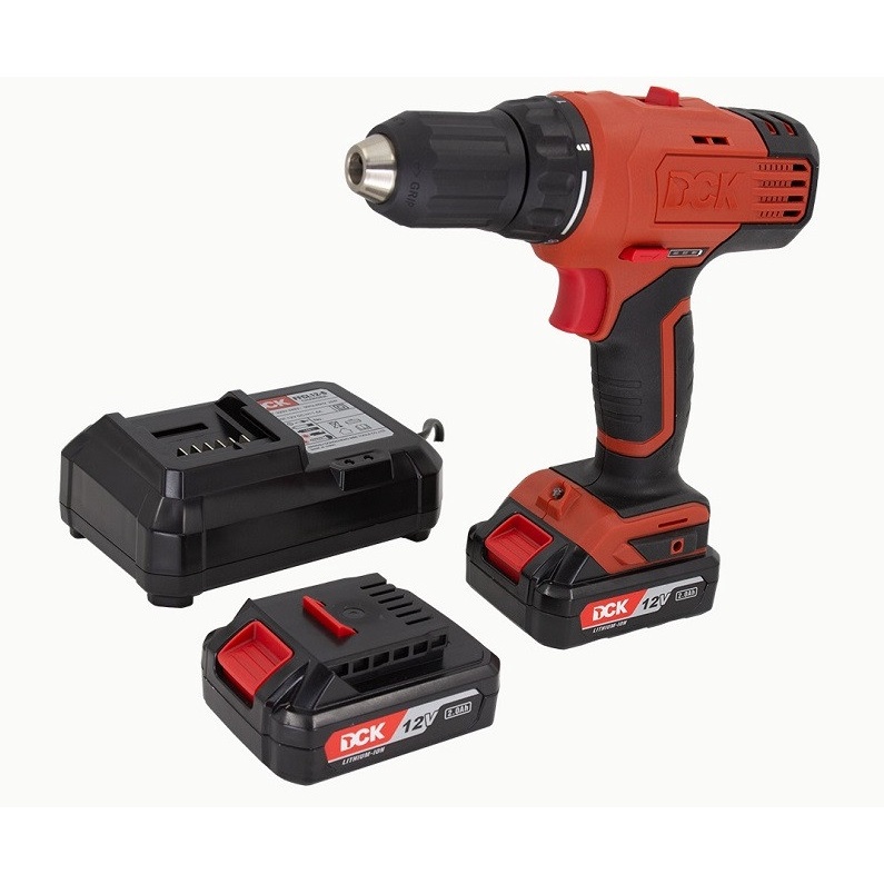 Máy khoan pin bắn vít cầm tay 12v DCK