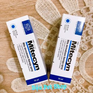 [Chính Hãng] Alkin Mitecyn xịt trị viêm da, nấm cho chó mèo