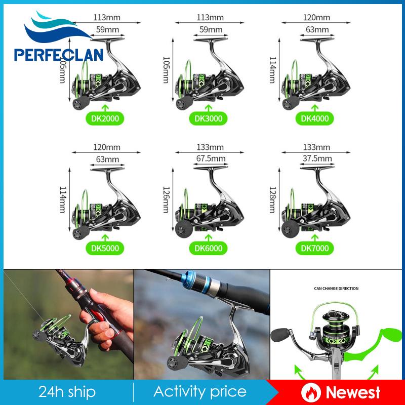 Bộ Guồng Quay Cần Câu Cá Chuyên Nghiệp 2000 Chất Lượng Cao