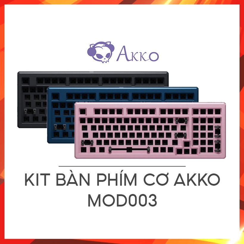 Kit Bàn Phím Cơ AKKO Designer Studio – MOD003 (Hotswap 5 Pin / RGB / Foam Tiêu Âm / Foam Đáy / Gasket Mount)