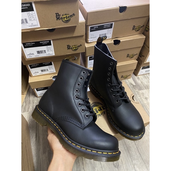 Dr. Martens Bốt cổ cao 1460 NAPPA 11822002 BLACK chính hãng