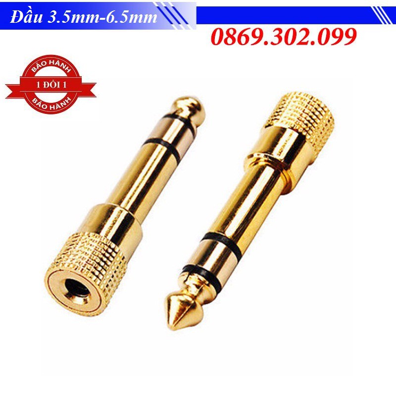 [Mã ELHACE giảm 4% đơn 300K] Đầu chuyển đổi 3.5mm âm sang 6.5mm dương