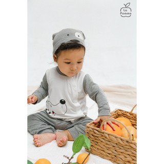 SALE Set sơ sinh La Pomme bamboo chú chó đốm, đám mây, chuột emile bé trai, bé gái