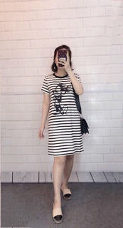 Váy cotton mickey hàng xuất khẩu
