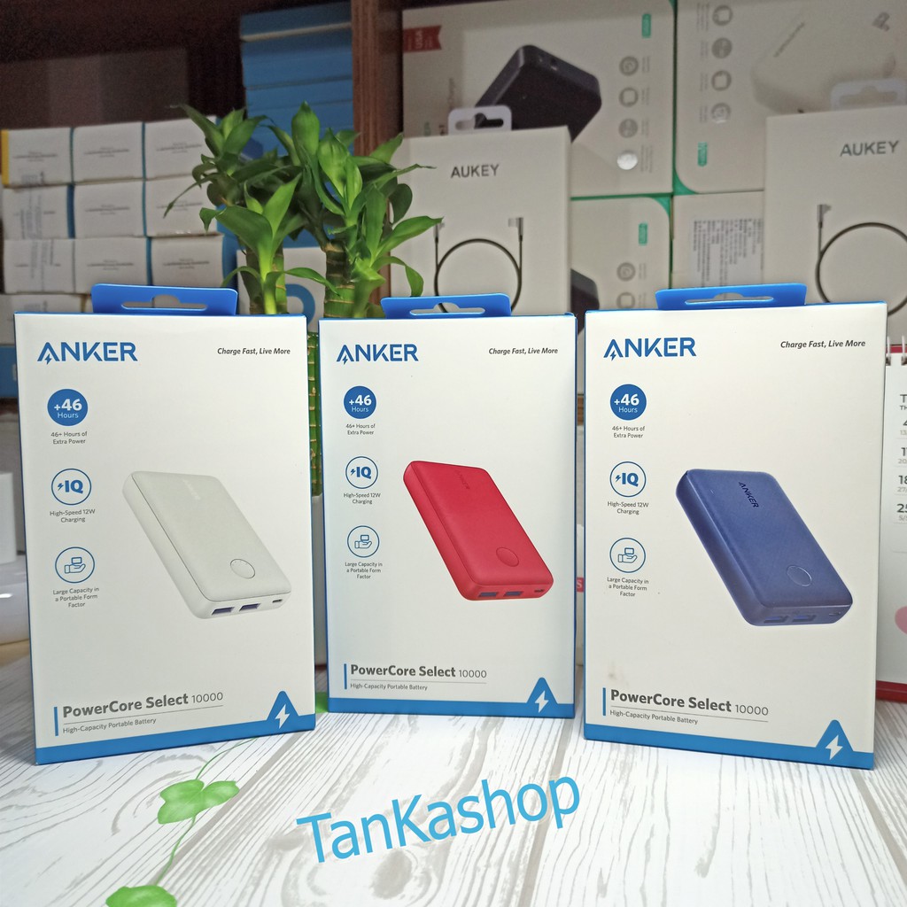 Pin sạc dự phòng ANKER PowerCore Select 10.000mAh - A1223